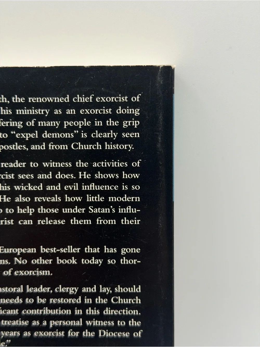 An Exorcist Tells His Story by Gabriele Amorth (1999, Paperback Book)